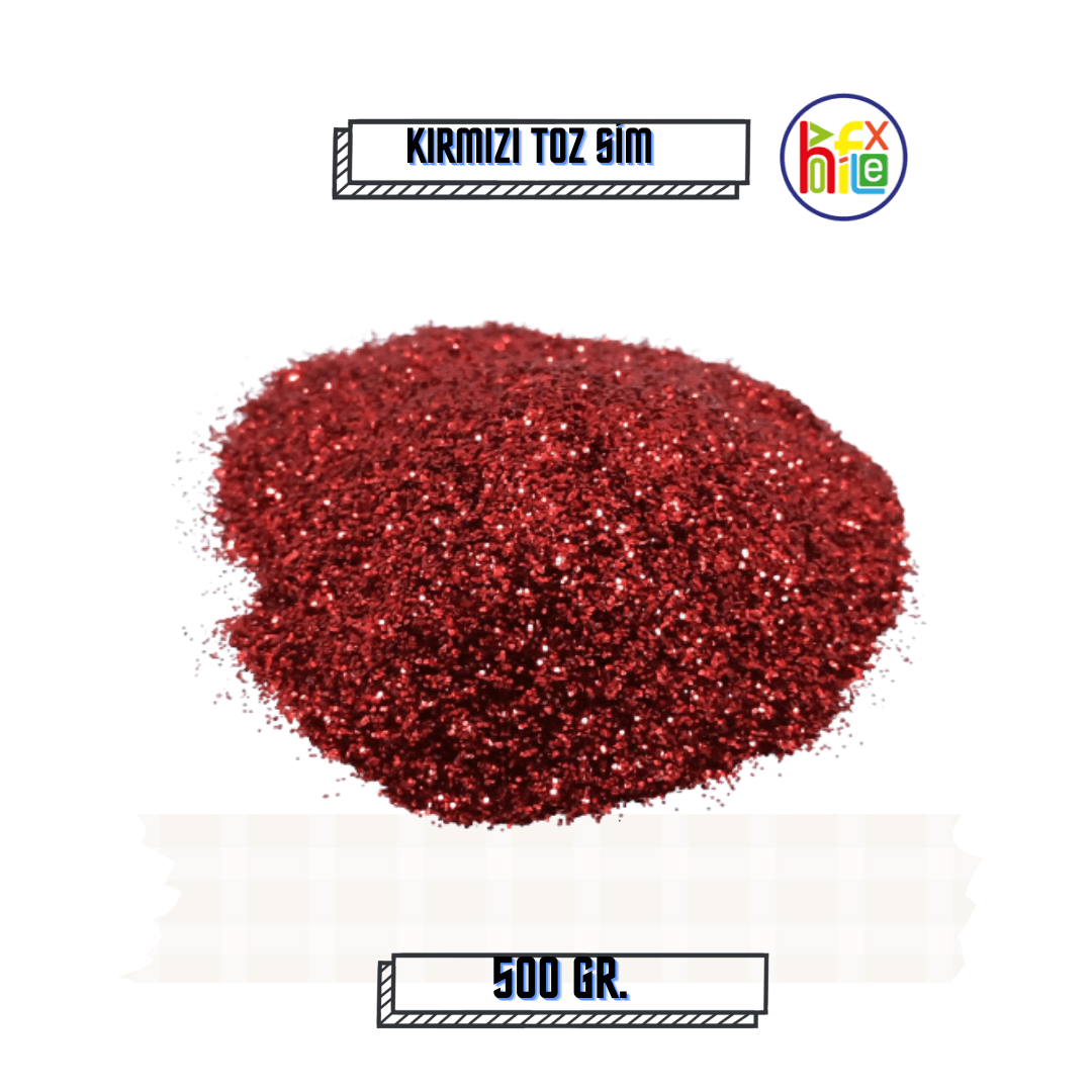 TOZ SİM KIRMIZI RENK (500 GR FİYATIDIR)