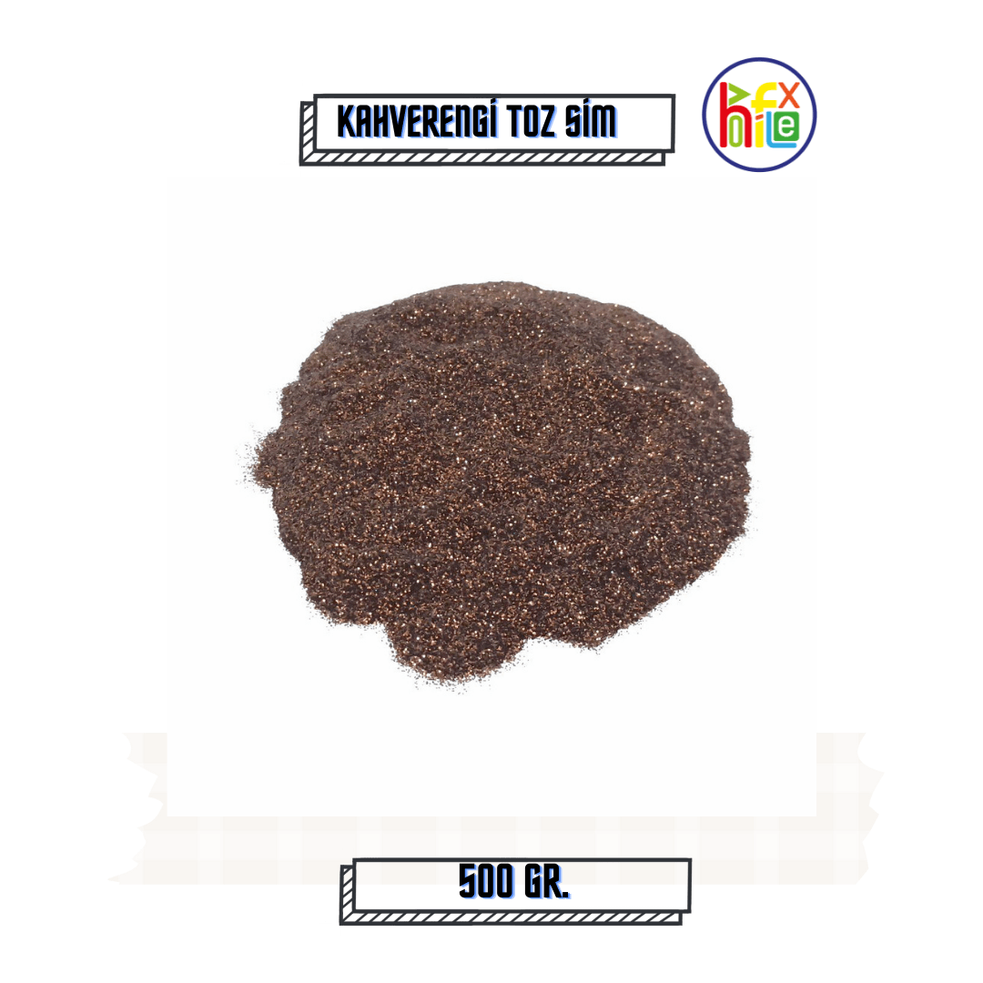 TOZ SİM KAHVERENGİ RENK (500 GR FİYATIDIR)