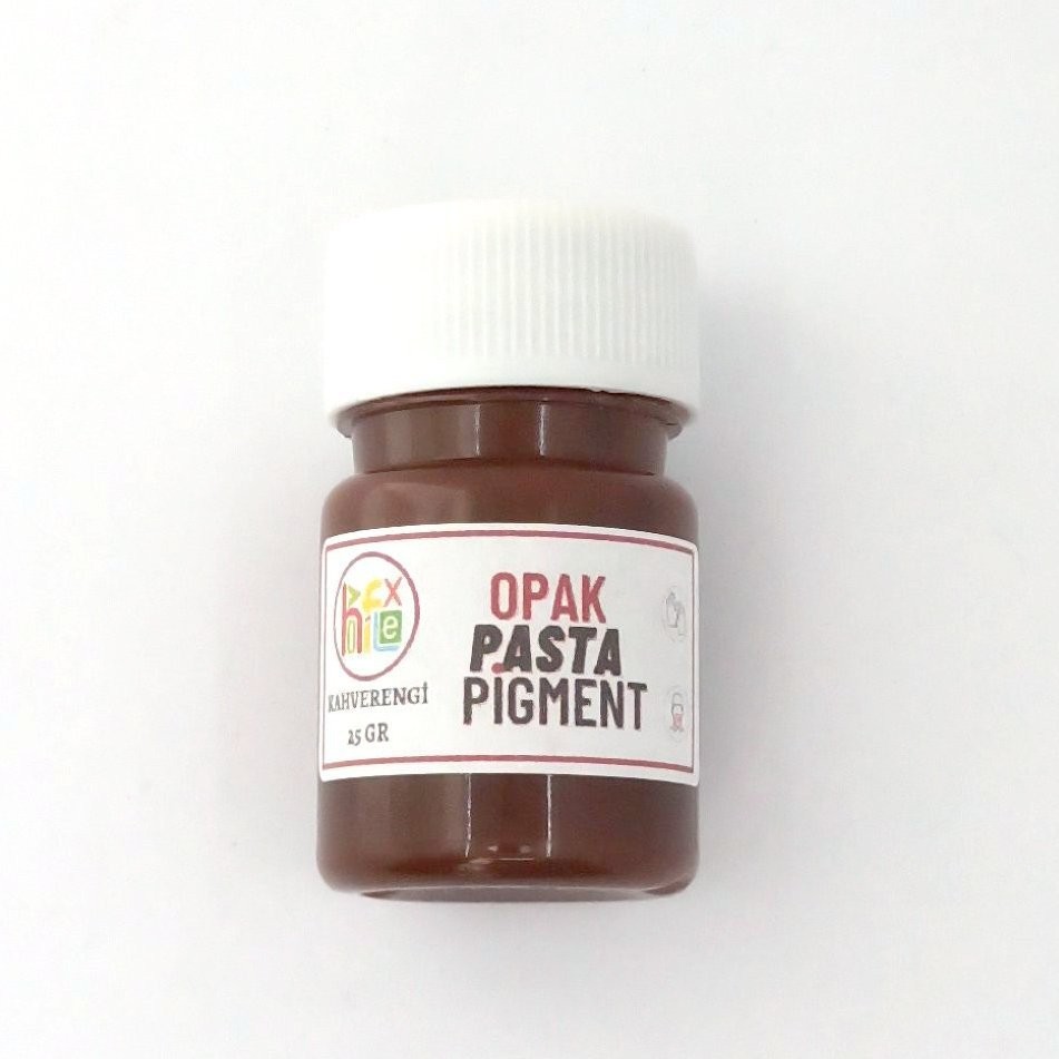 EPOKSİ REÇİNE OPAK PASTA PİGMENT BOYA KAHVERENGİ 25 GR