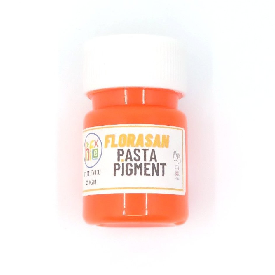 EPOKSİ REÇİNE FLORASAN PASTA PİGMENT NEON PİGMENT TURUNCU RENK 20 GR