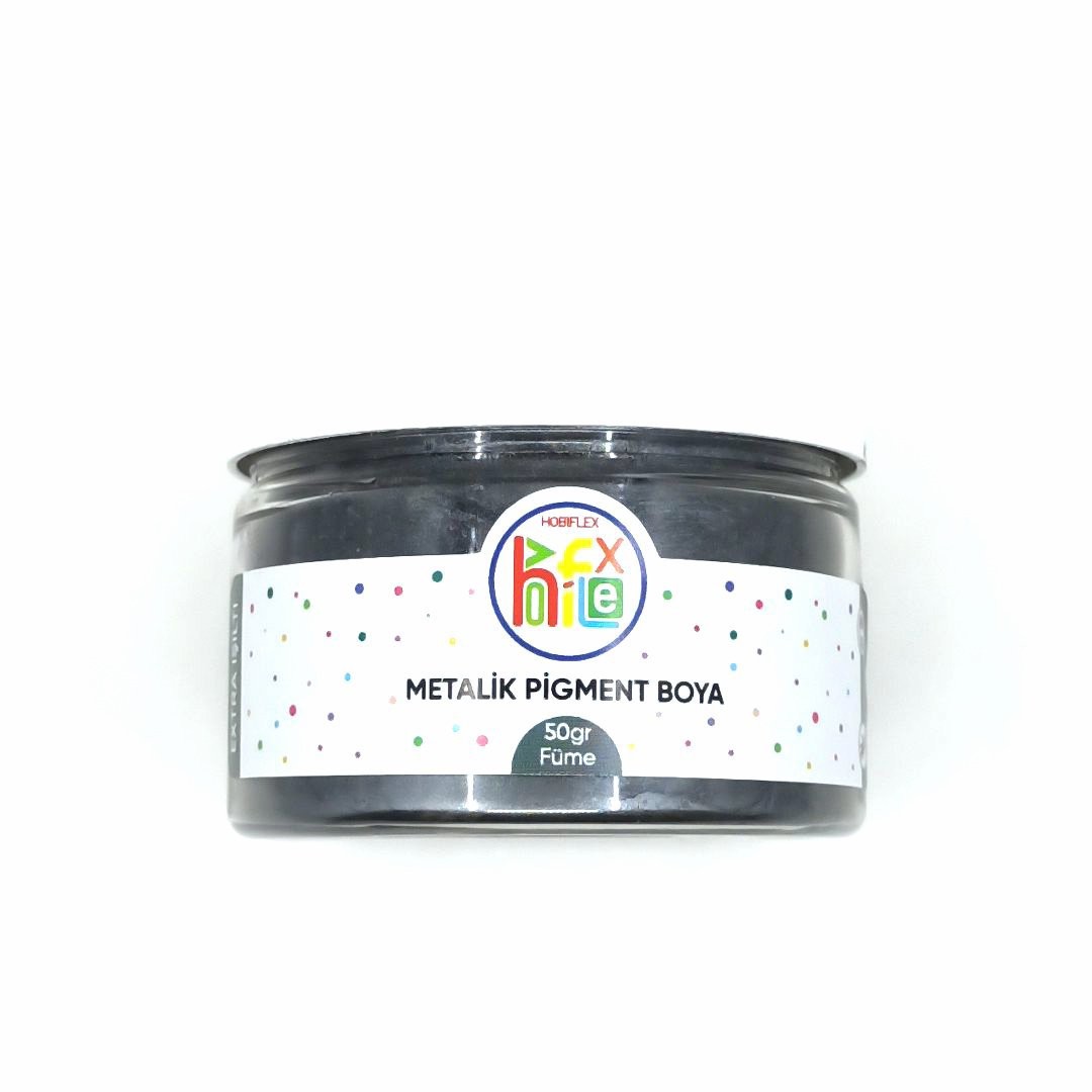 METALİK SEDEFLİ PİGMENT TOZ BOYA FÜME RENK 50 GR