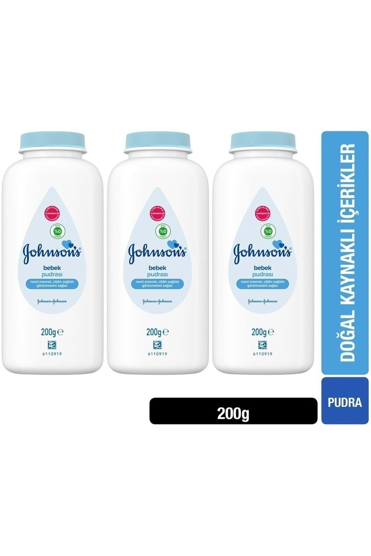 Baby Bebek Pudrası 200gr 3'lü Set