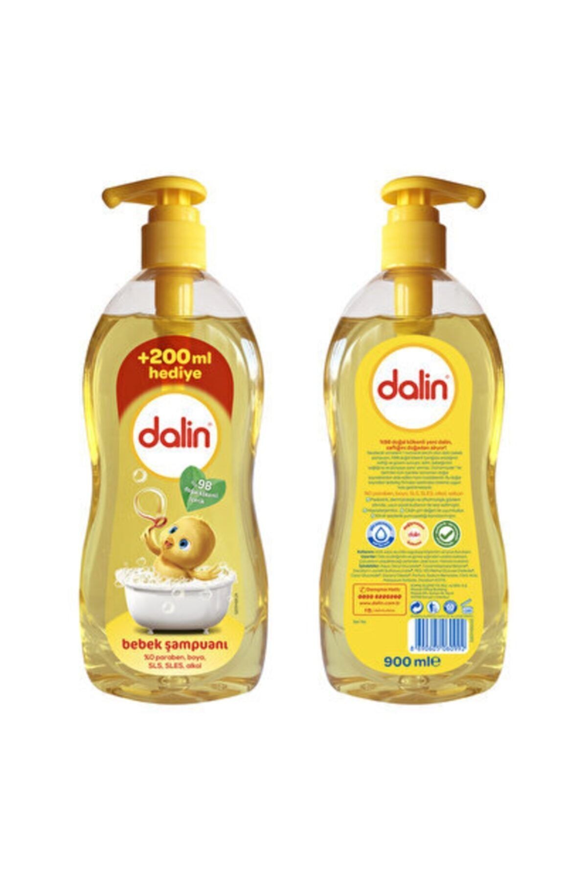 Şampuan 900ml X 2