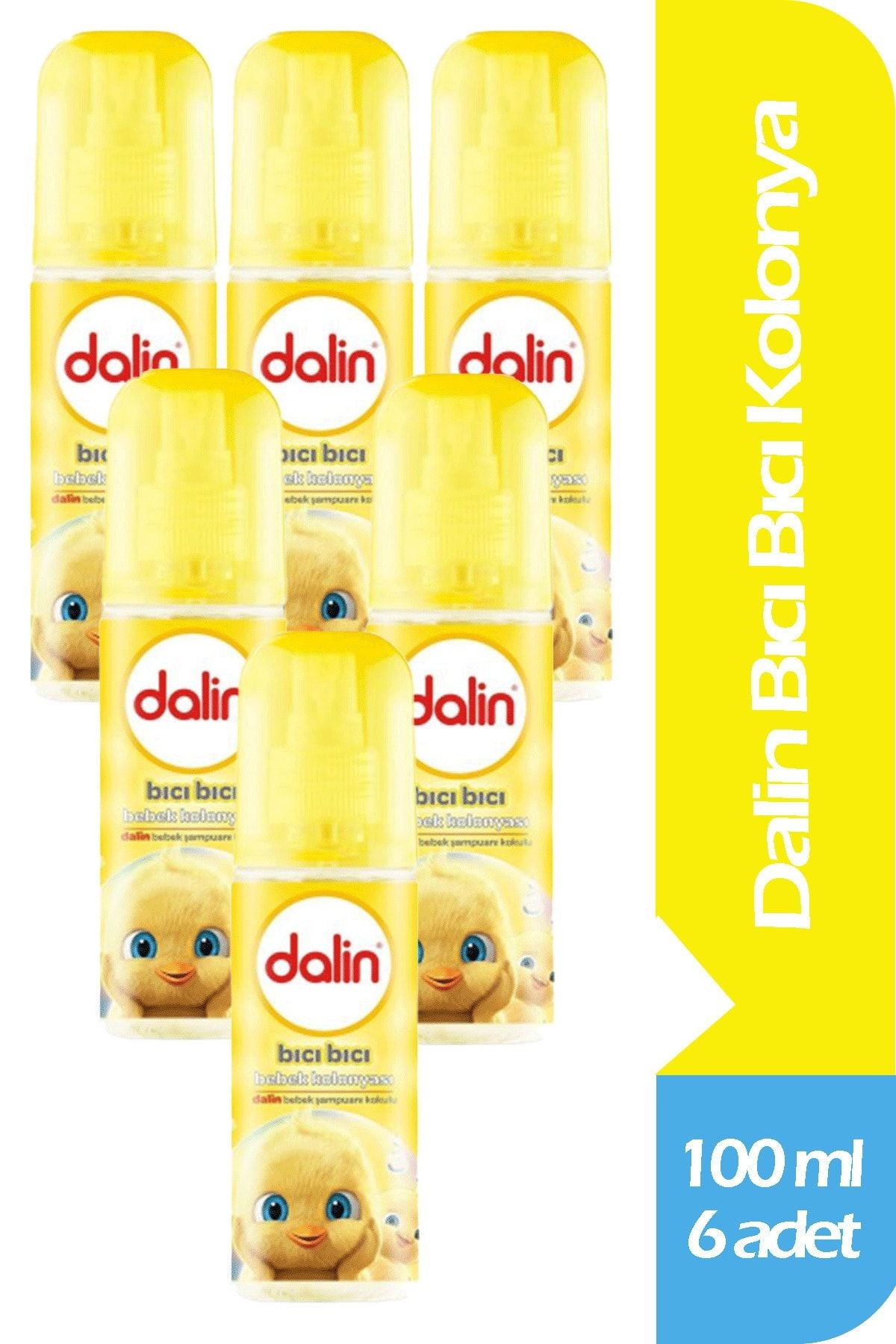 Bıcı Bıcı Kolonya 100 Ml 6 Adet