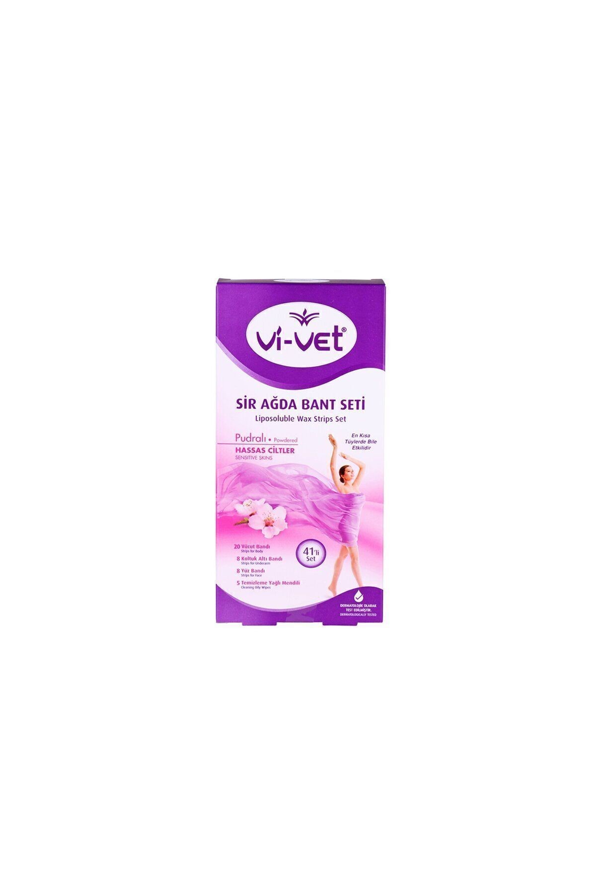 Vi Vet Sir Ağda Bant Seti 41'li Pudralı