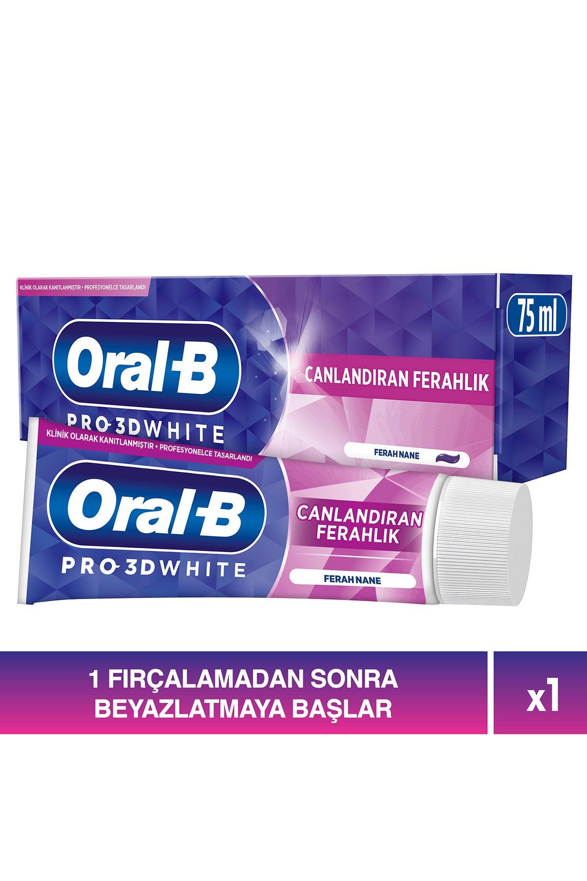 Pro 3D White Hafif Nane Diş Macunu 75 ml