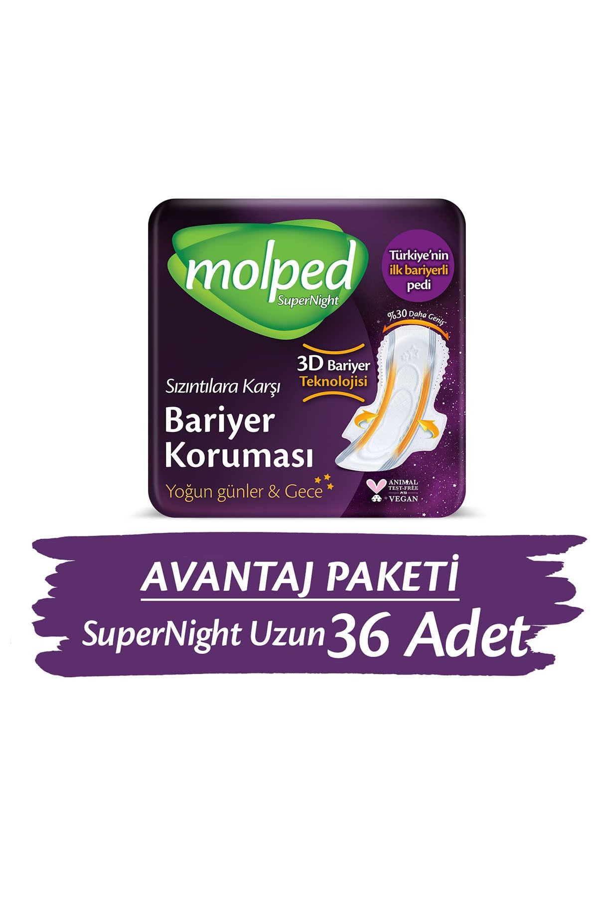 Supernight Uzun Avantaj Paketi 36 Adet