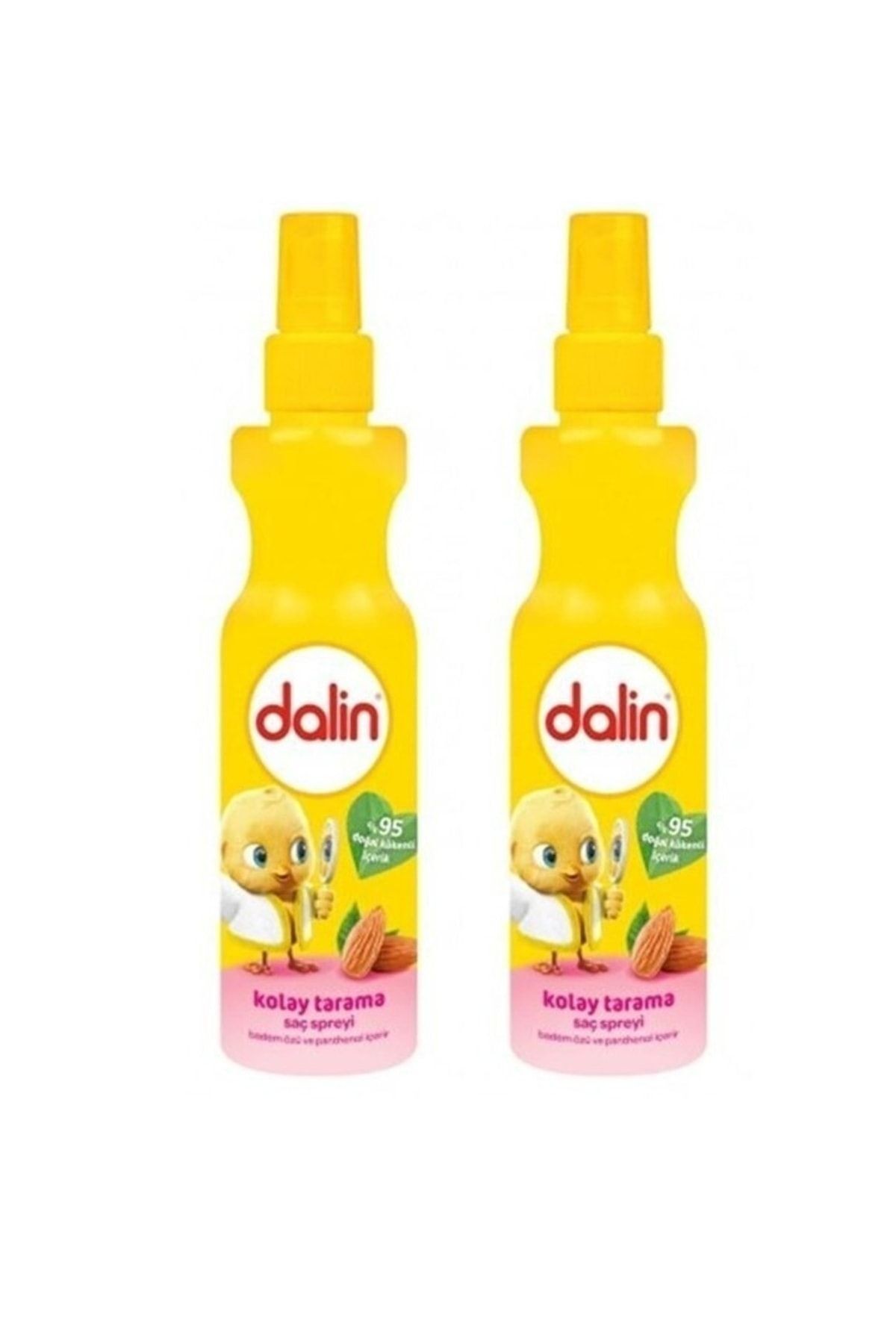 Kolay Tarama Saç Spreyi Badem Özü Ve Panthenol 200 ml 8690605062194 (2 ADET)
