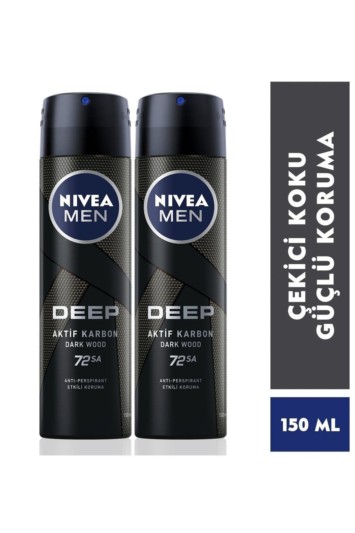 Deodorant Deep Dimension 150ml Erkek Deodorant X 2 Adet