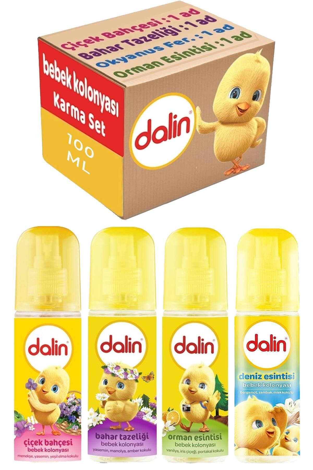 Bebek Kolonyası 100 ml Avantajlı 4'lü Paket