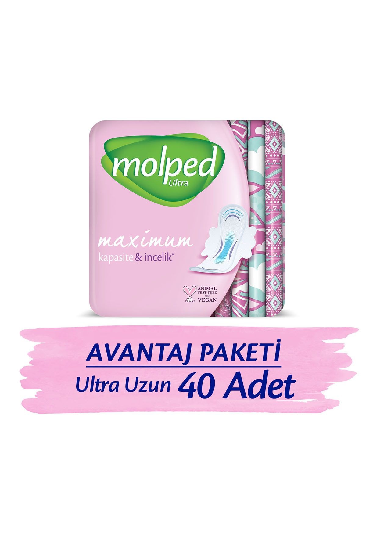 Ultra Hijyenik Ped Uzun Avantaj Paketi 40 Adet