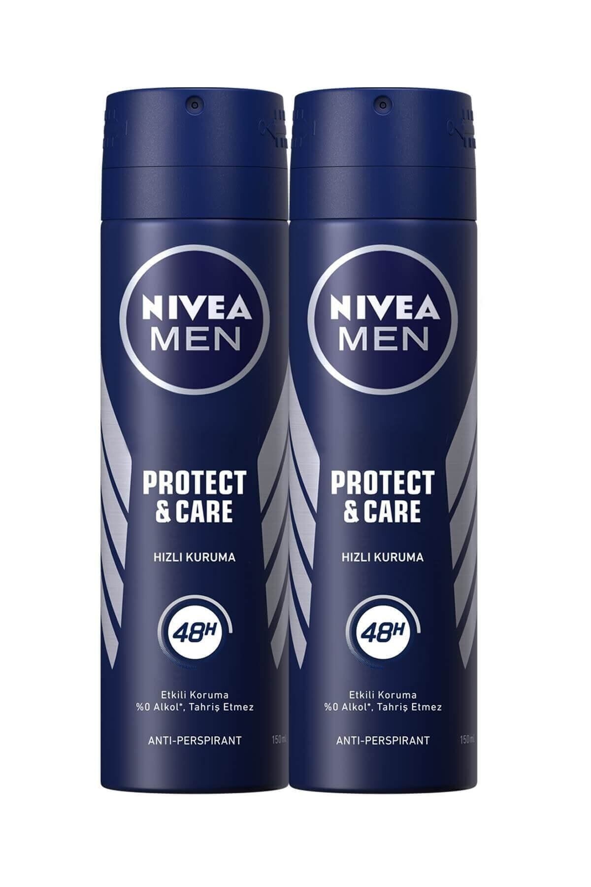 Protect&care Sprey Deodorant 150 Ml Erkek 2'li Avantaj Paketi
