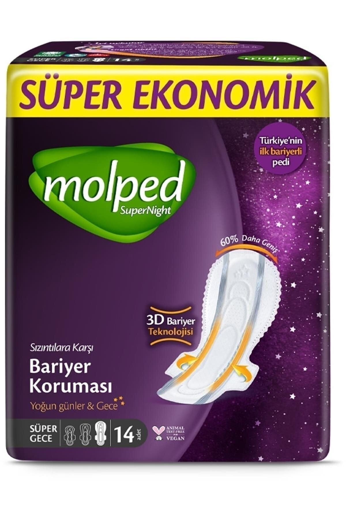 Supernight Yoğun Günler & Gece (süper Gece) 14'lü 4 Adet