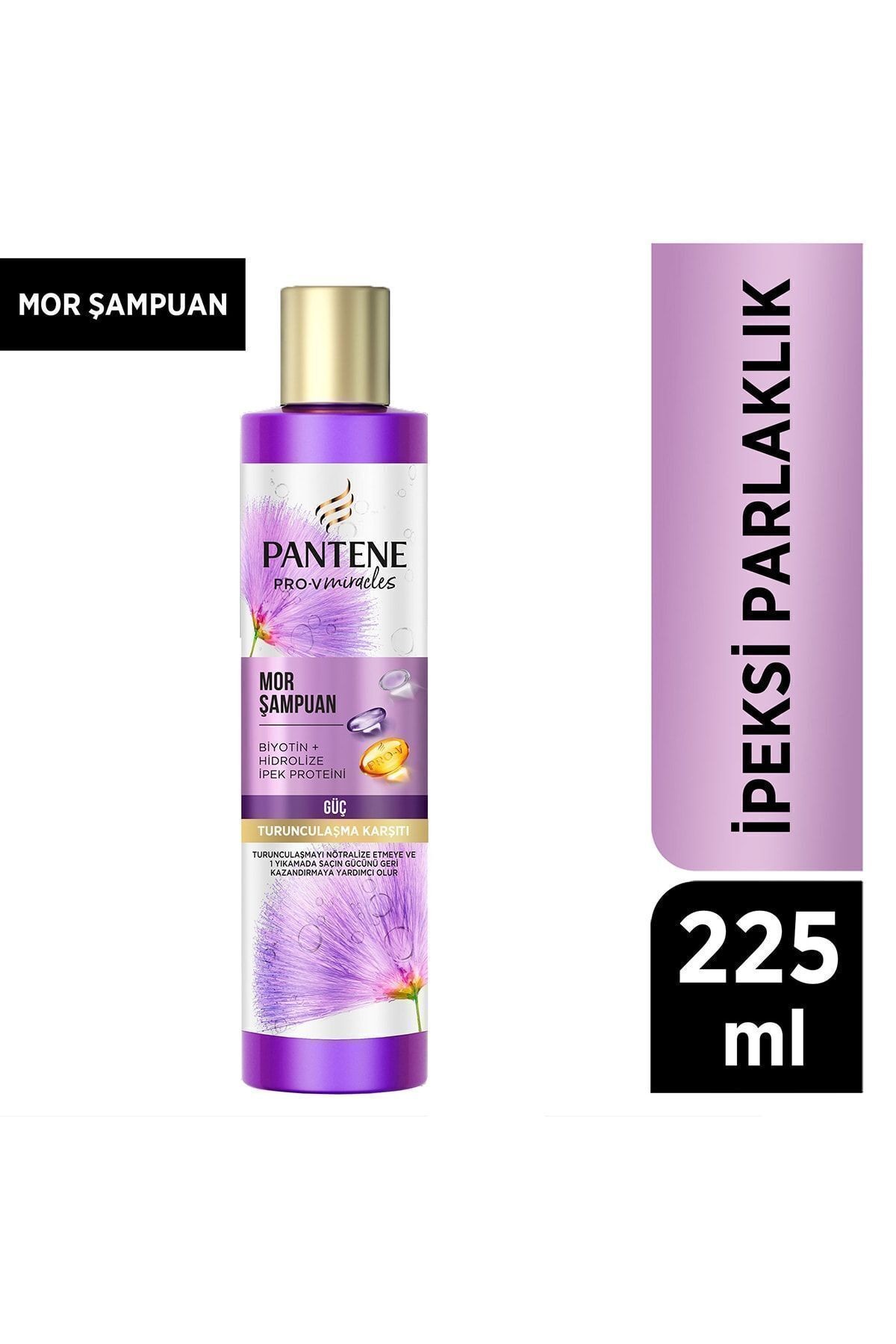 Pro-v Ipeksi Parlaklık Mor Şampuan, 225ml-