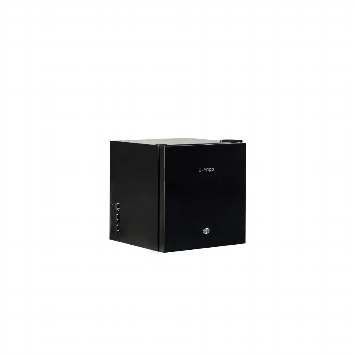 U-Frigo 50 LT Limited Edition 12/24V Kompresörlü Buzdolabı Temperli Cam Kapak SİYAH