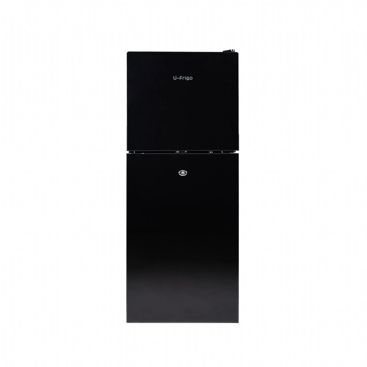 U-Frigo 136 LT Limited Edition 12/24V Kompresörlü Buzdolabı Temperli Cam Kapak SİYAH