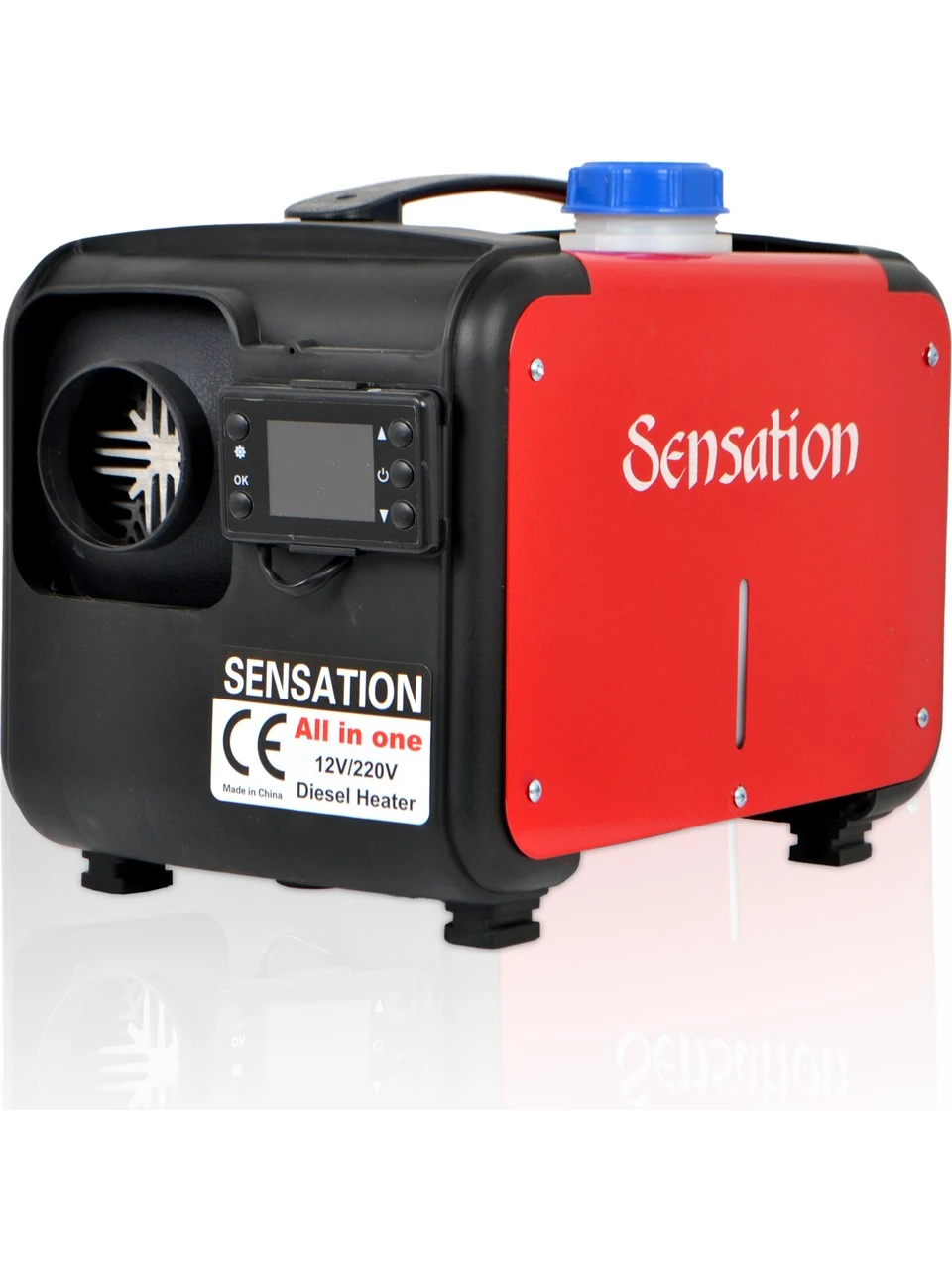 Sensation (12V-24V-220V) 5Kw Portatif Dizel Isıtıcı