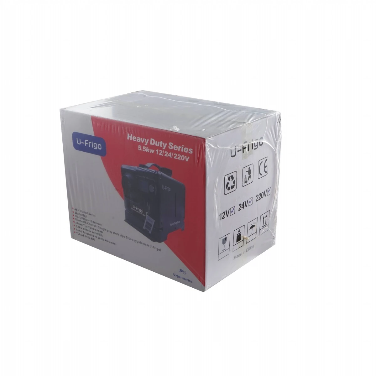 U-Frigo 5.5KW (12V-24V-220V) ÇANTA TİPİ WEBASTO MUADİLİ DİZEL ISITICI