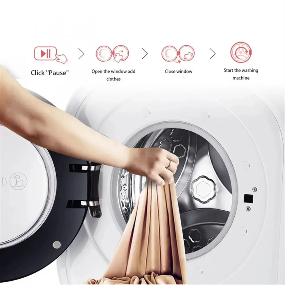 Mini Karavan Çamaşır Makinesi (3kg)