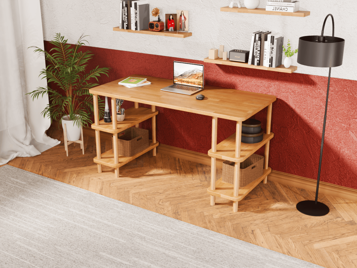 Kavu Çalışma Masası 150x70