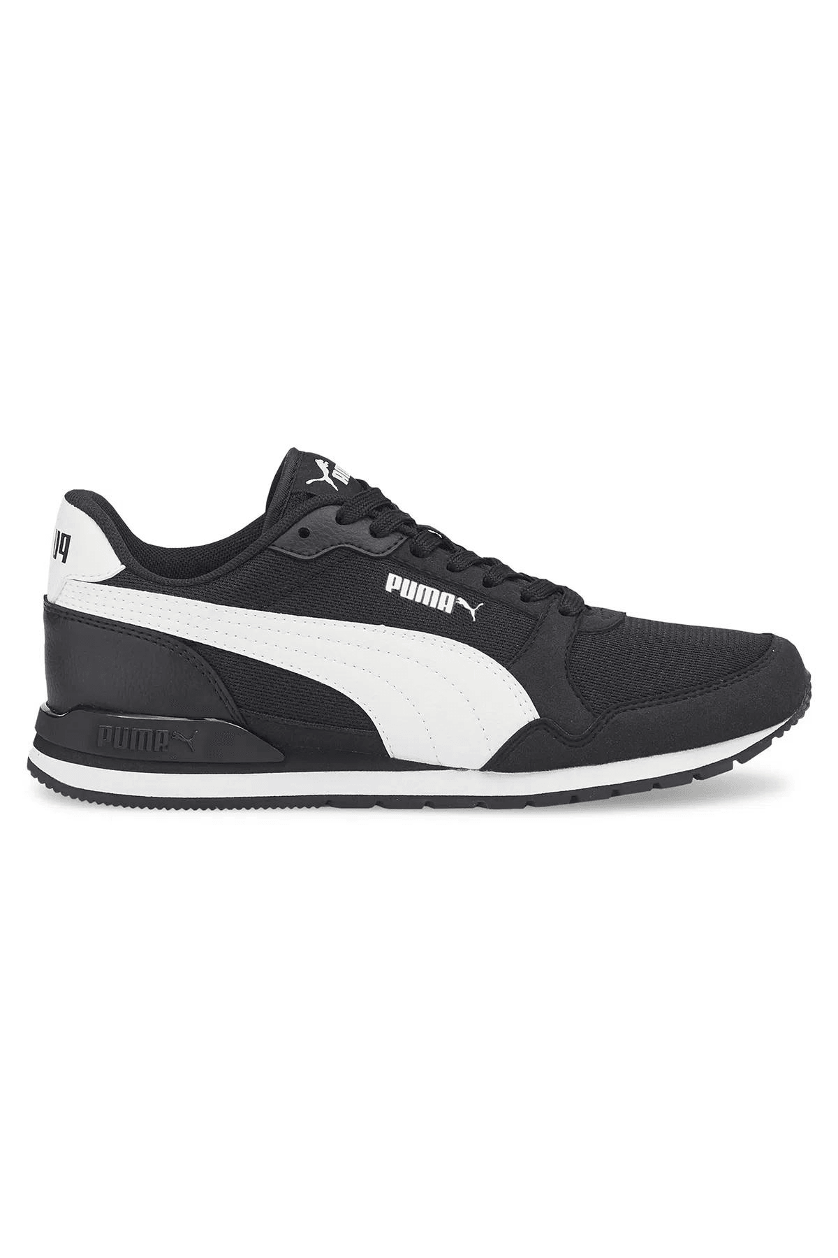 Puma St Runner V3 Mesh Jr Siyah Ayakkabı