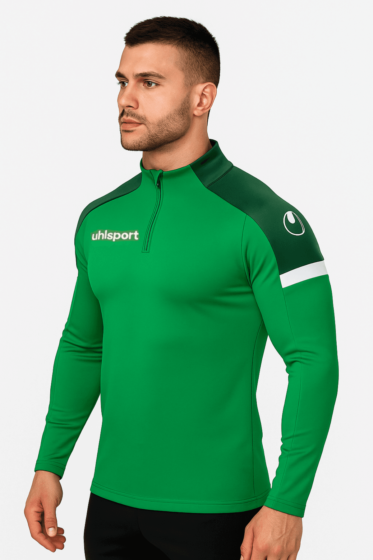 UHLSPORT Energy Erkek Yeşil Antrenman Sweatshirt