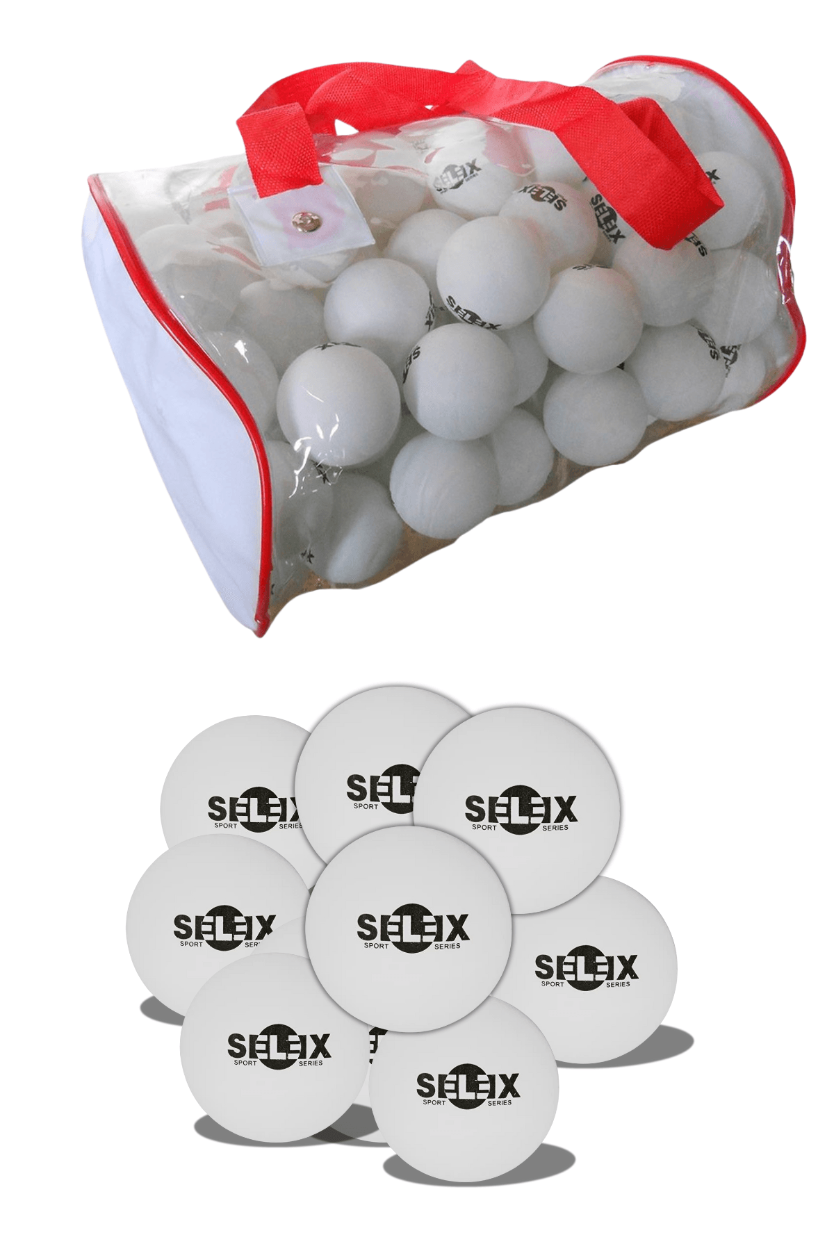 Selex 100 lü Beyaz Masa Tenis Topu/ Pinpon Topu