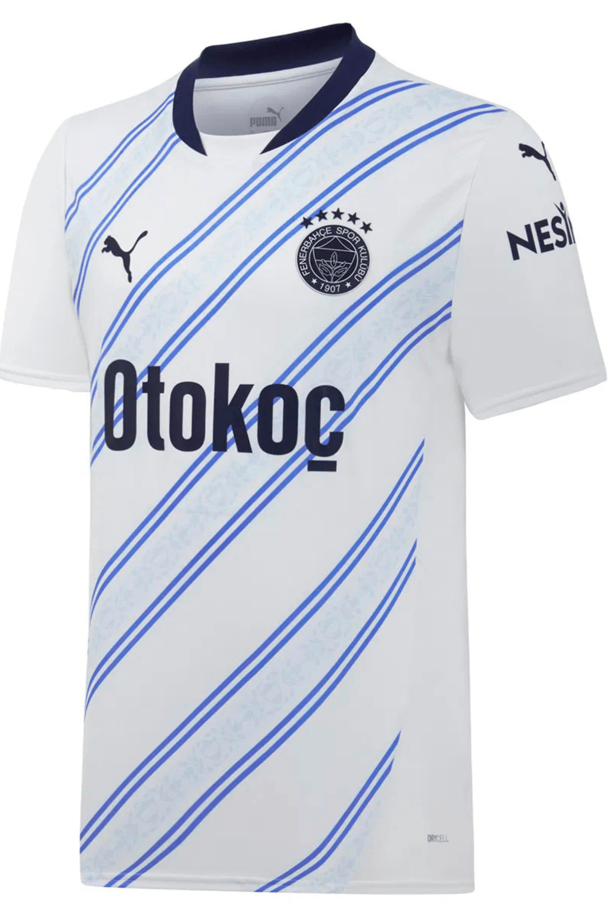 Fenerbahçe Puma 2024/25 Dış Saha Erkek Beyaz Futbol Forması 77536802