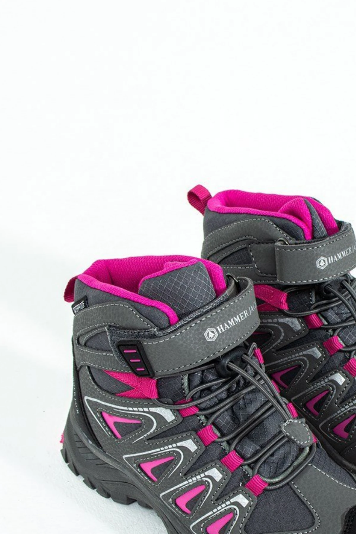 Hammer Jack Celos Su Geçirmez Gri Fuşya Çocuk Outdoor Bot 10123206-F
