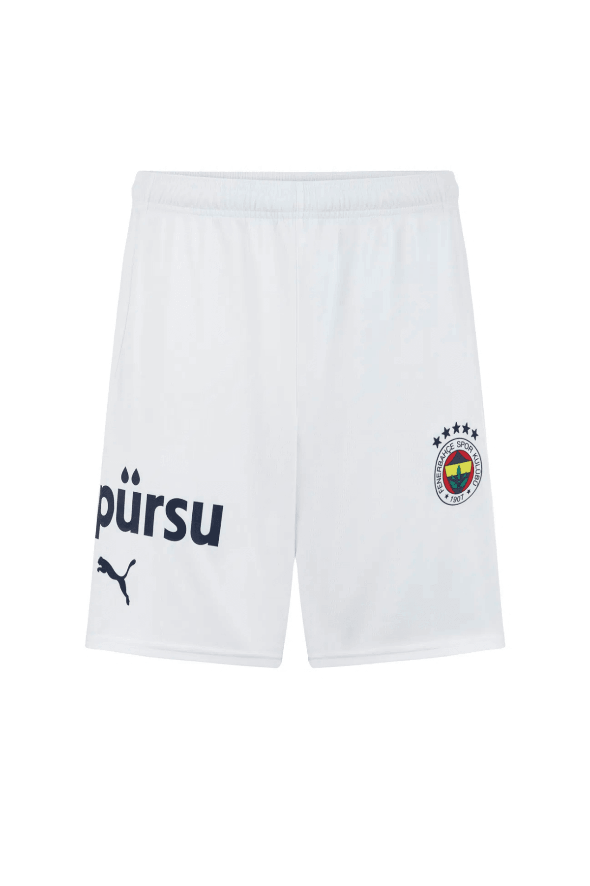 Fenerbahçe Puma 2024/25 Erkek Beyaz Futbol Şortu 77538204