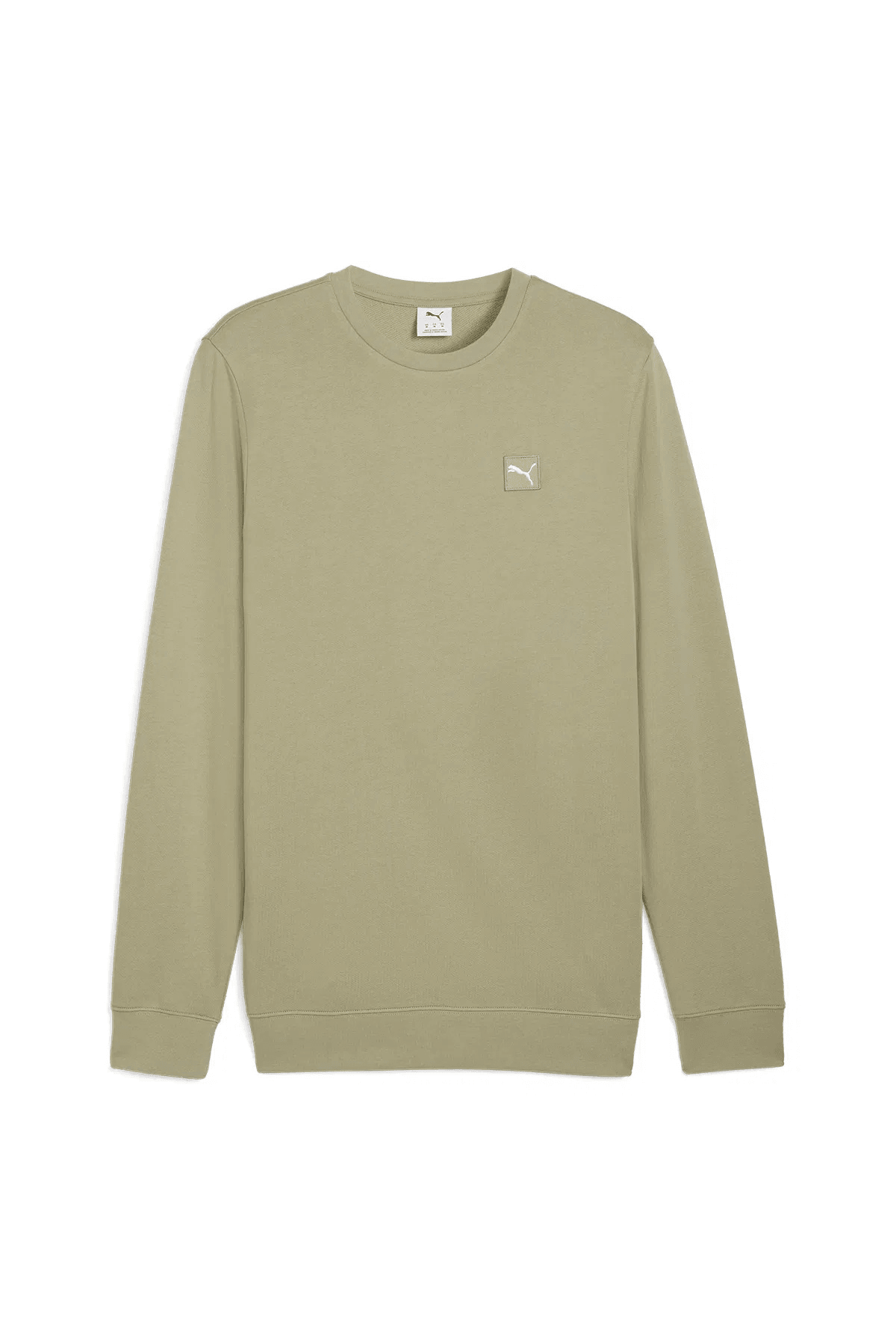 Puma Ess Elevated Crew Erkek Yeşil Sweatshirt 68472782
