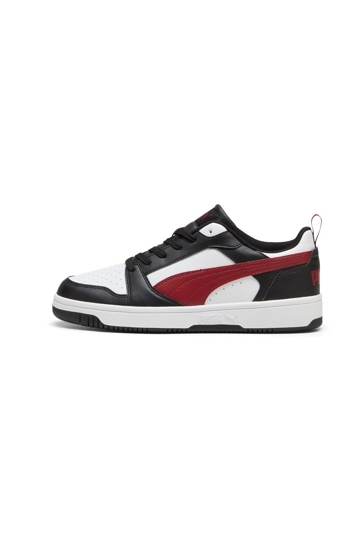 PUMA Rebound V6 Low Erkek Siyah Beyaz Sneaker