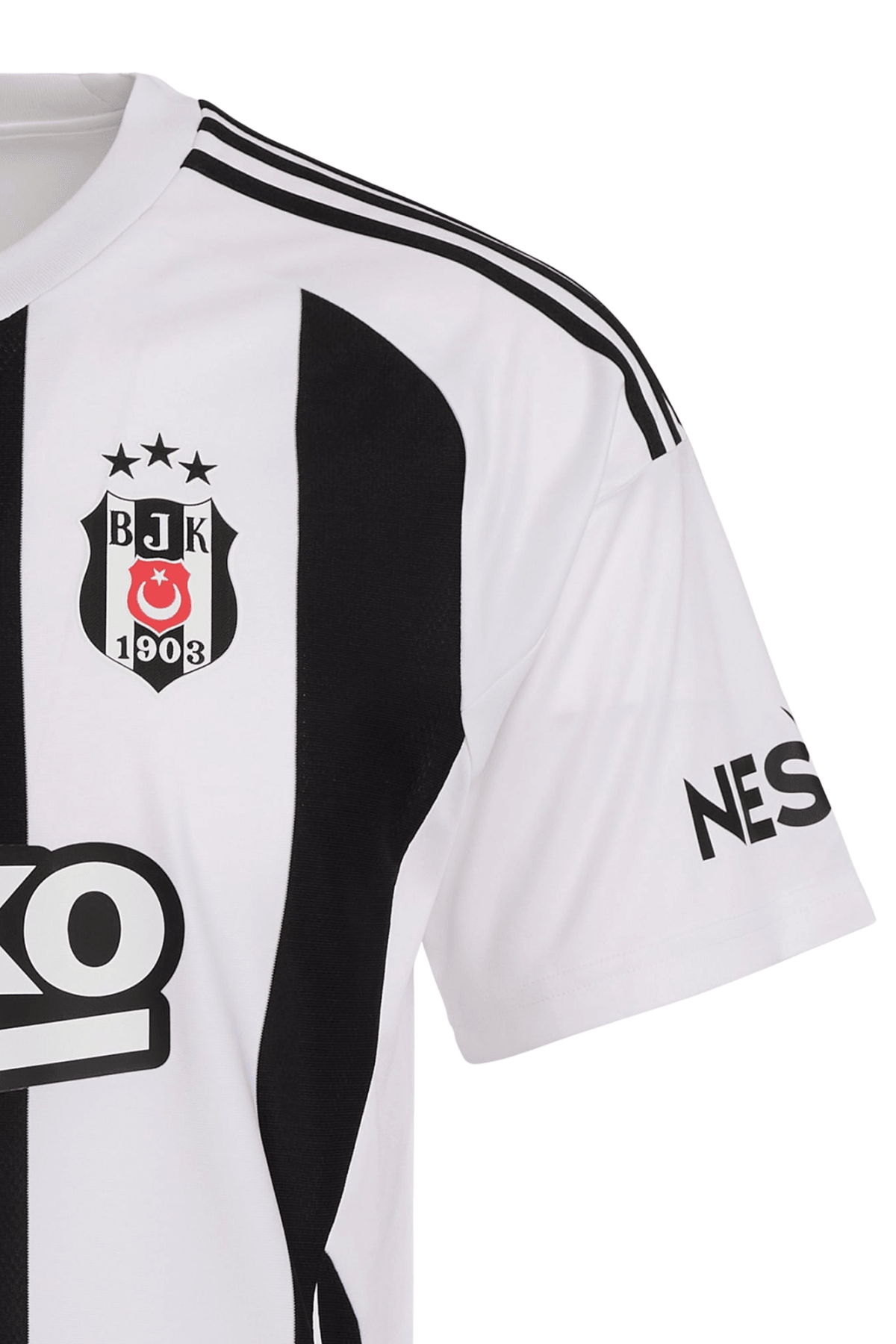 Beşiktaş J.K Adidas. İç Saha Erkek Beyaz Futbol Forma JK2784