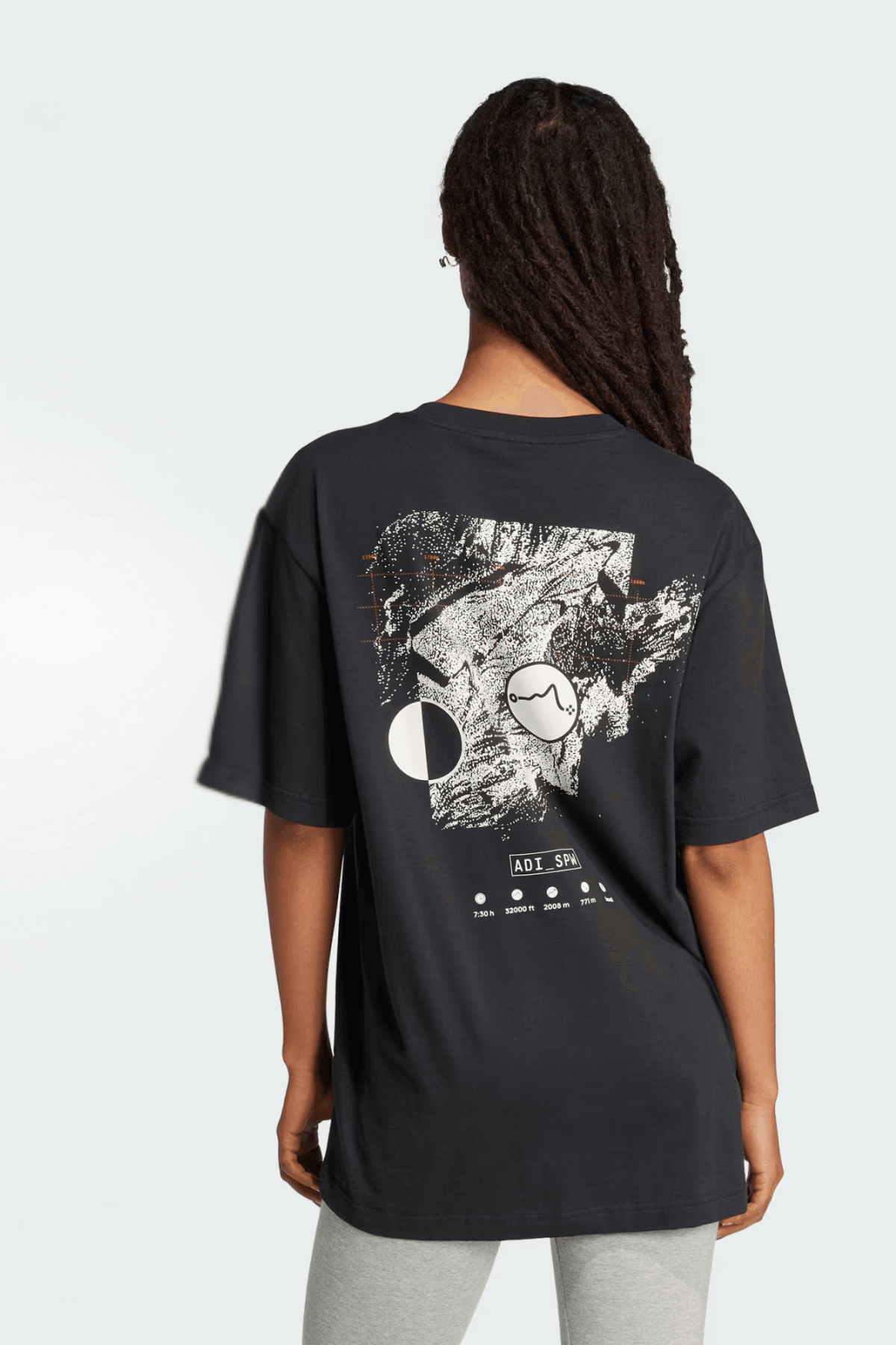 Adidas M T Ce Space T Erkek Siyah Tişört