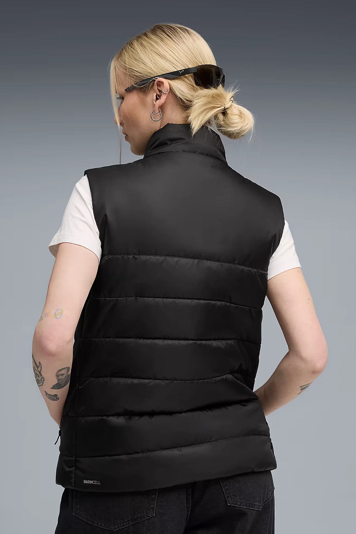 Puma Essentials Padded Kadın Siyah Dik Yaka Spor Yelek 685229 01