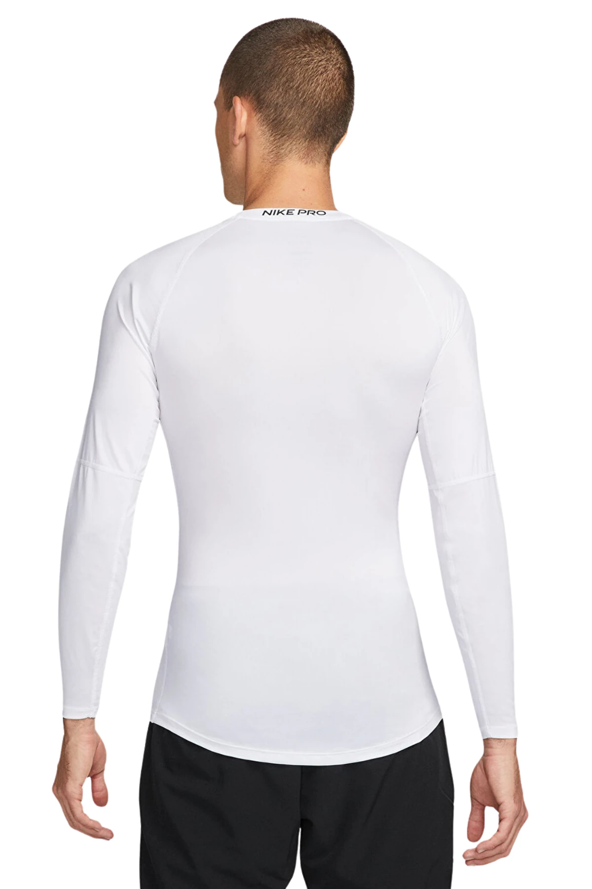 Nike Pro Dri-Fit Beyaz Erkek Uzun Kollu Antrenman Tişört FB7919-100