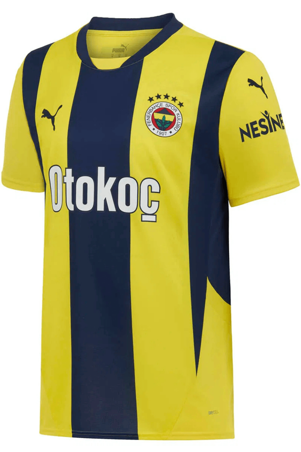 2024/25 İç Saha Erkek Sarı Lacivert Futbol Forması 77536001
