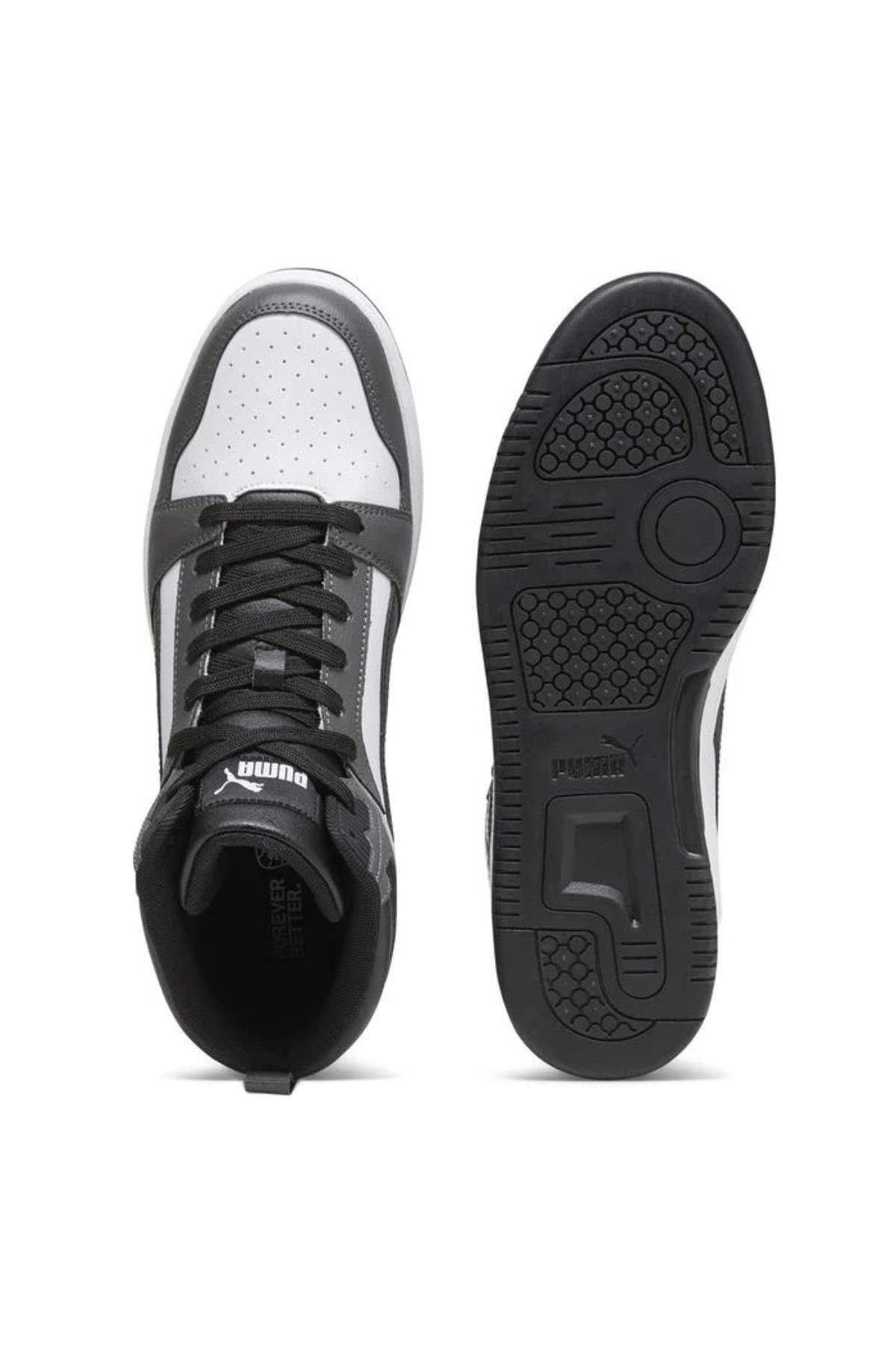 Puma Rebound V6 Erkek Beyaz Bilekli Sneaker