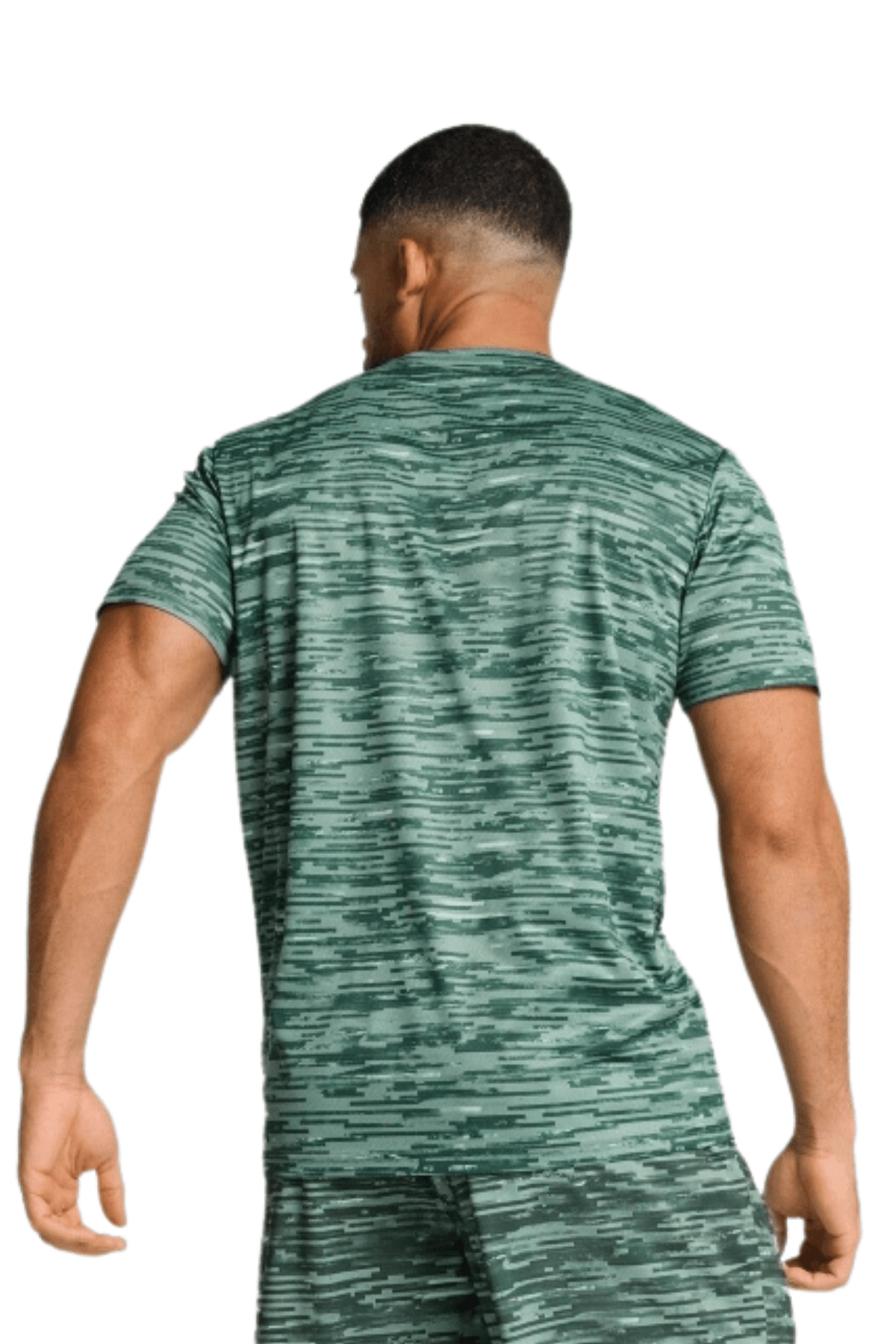 Puma Tad Essentials Aop Tee Erkek Yeşil Spor Tişört 52671830