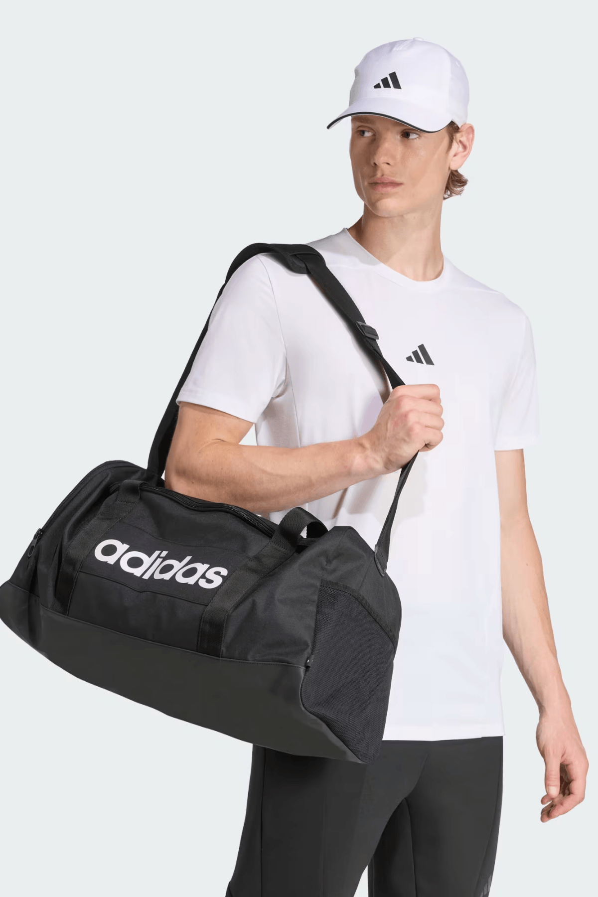 Adidas Linear Duffel M Siyah Spor Çantası JD9555