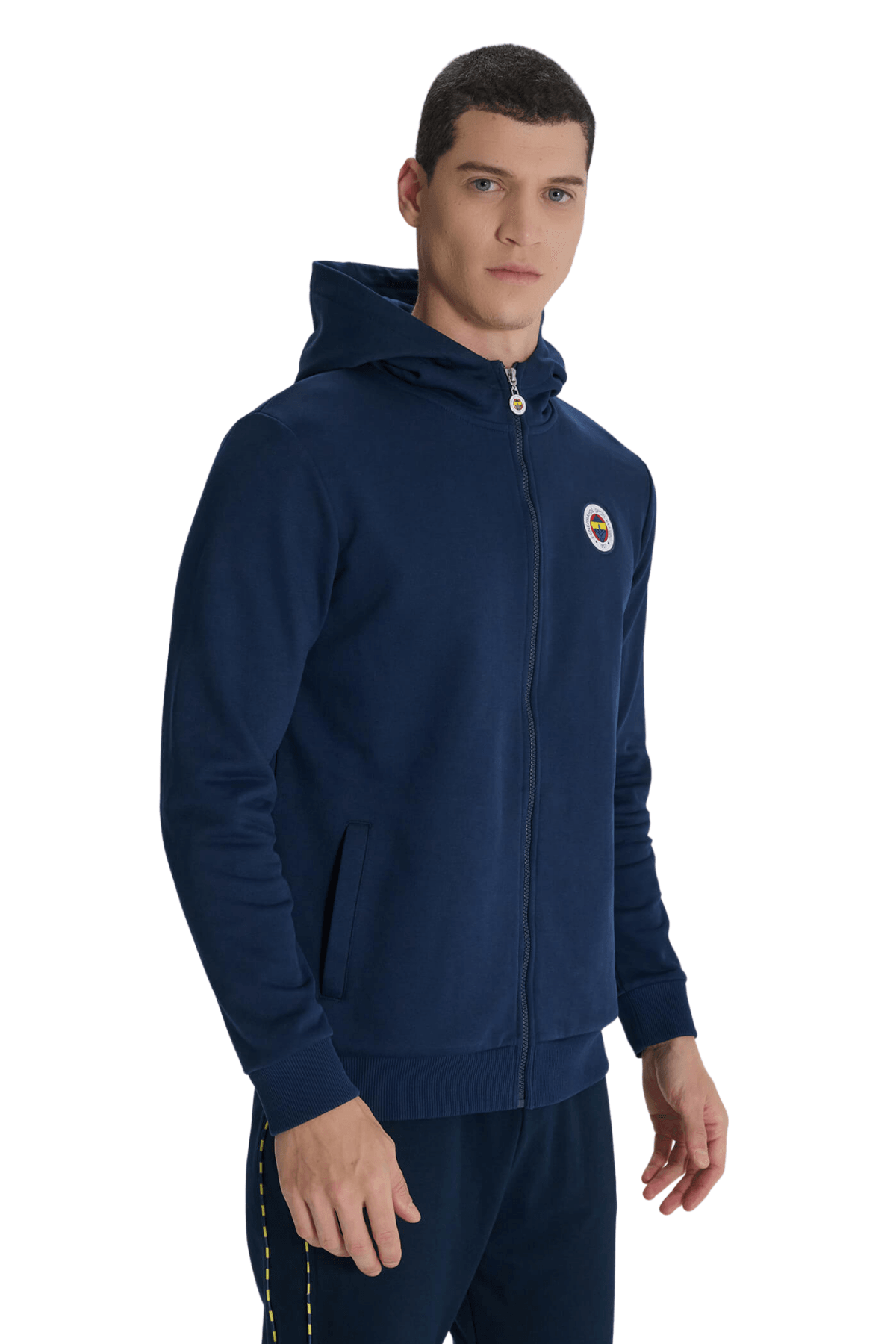Fenerıum Tribün Boğa Fenerbahçe Erkek Lacivert Sweatshirt TK017EFY05-407