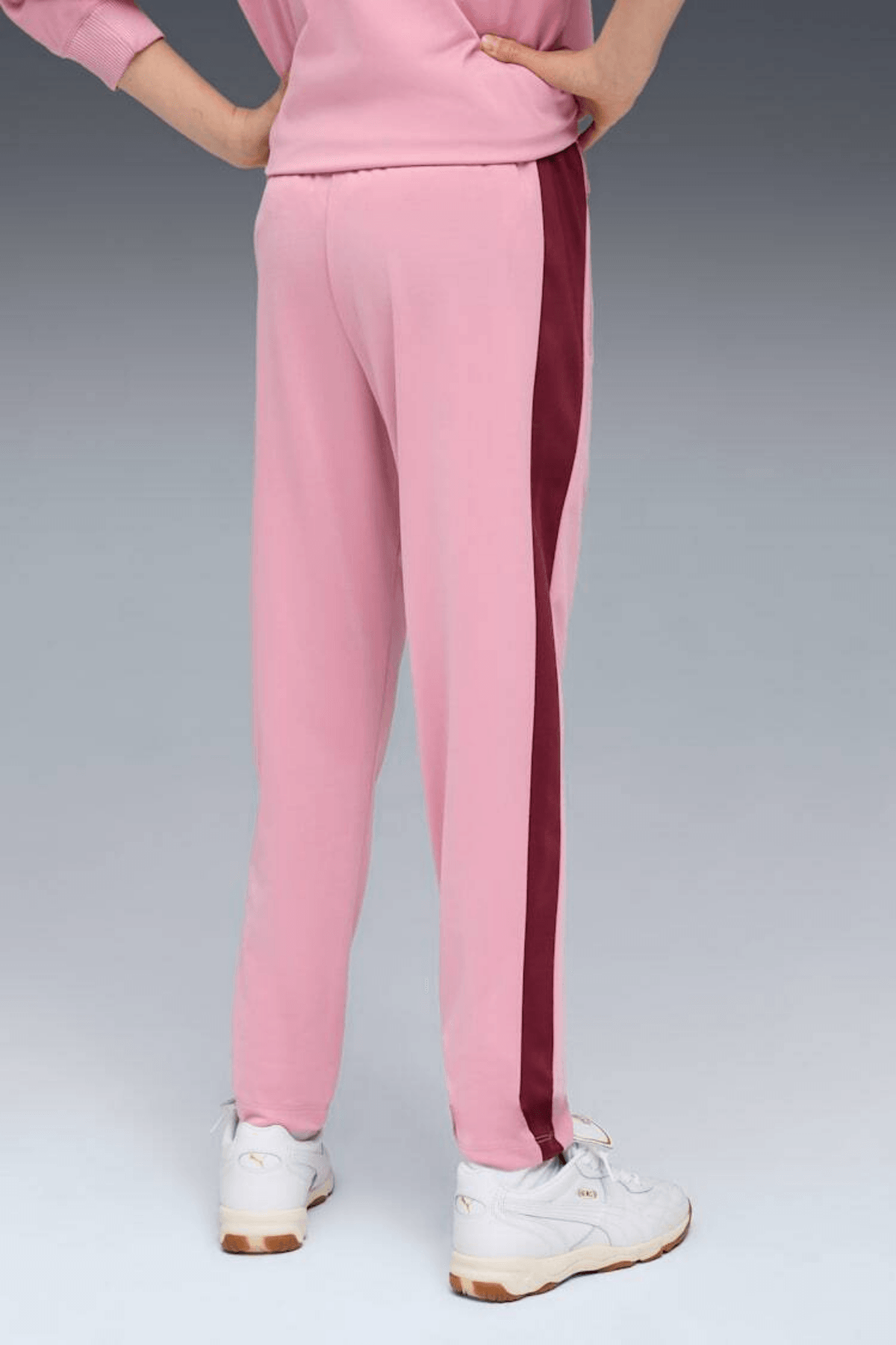 Puma T7 Pembe Çocuk Eşofman Altı (7 - 16 Yaş)