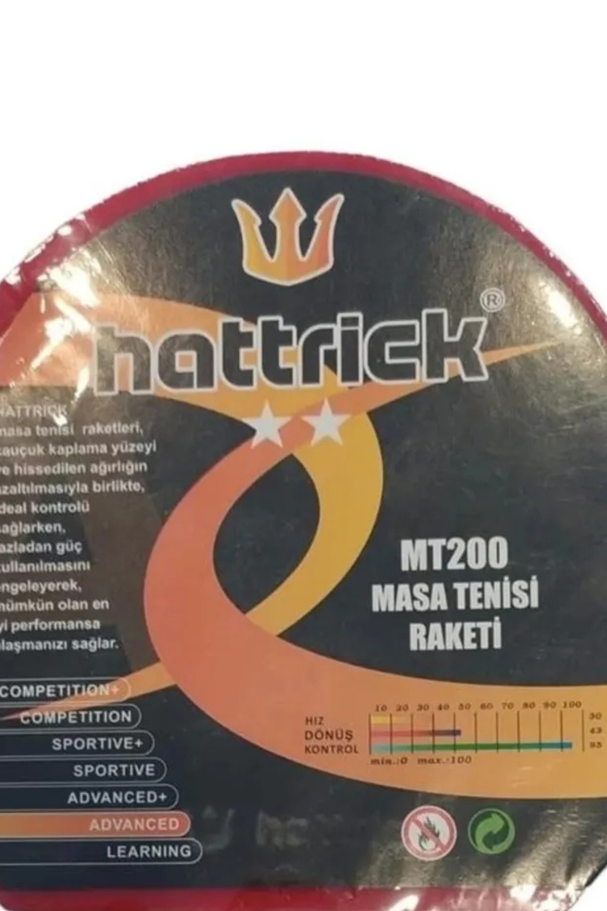 Hattrick Hattrik Masa Tenis Raketi Mt200