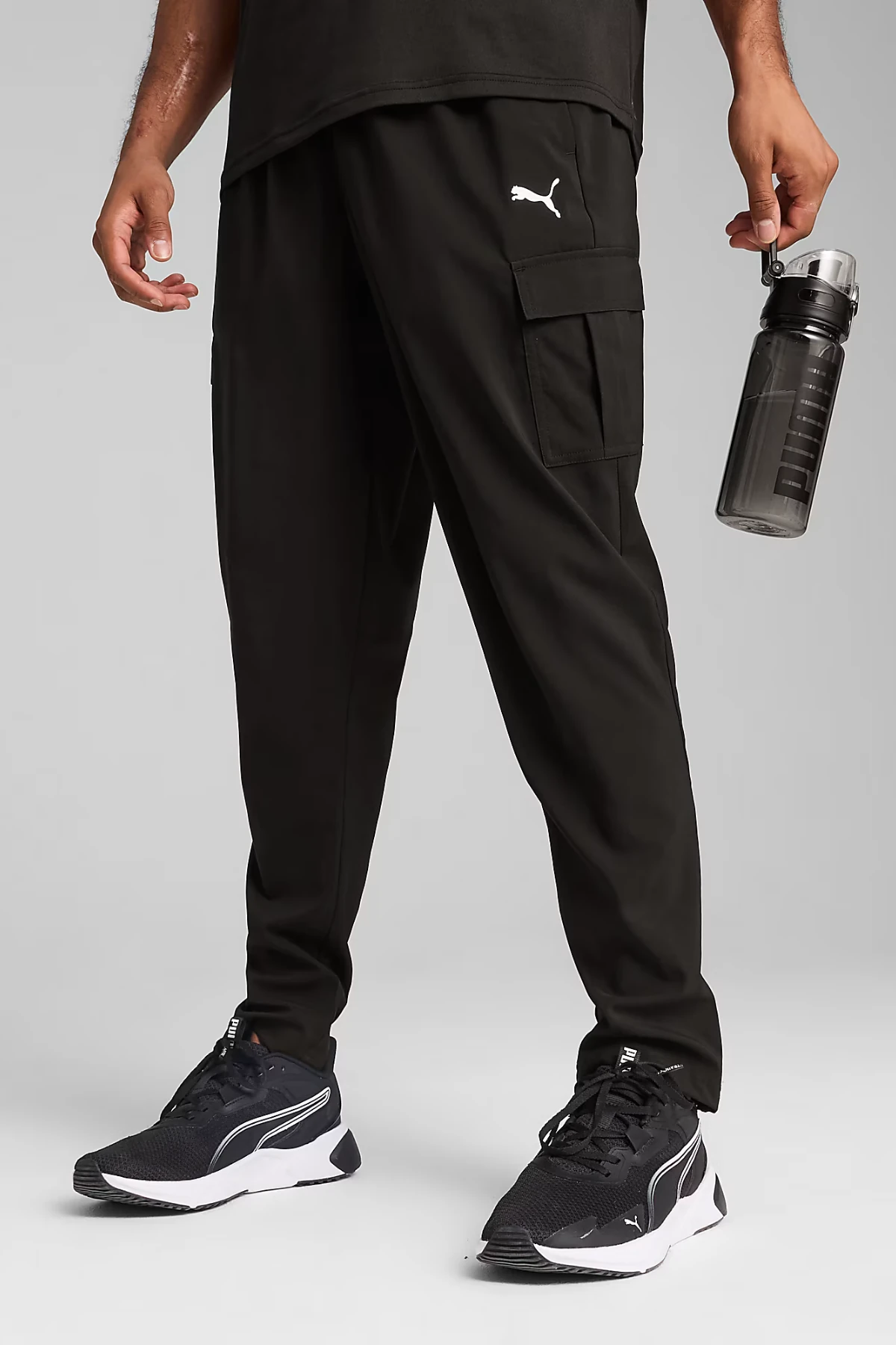 Puma Tad Tech Woven Cargo Erkek Siyah Eşofman Altı 52613601