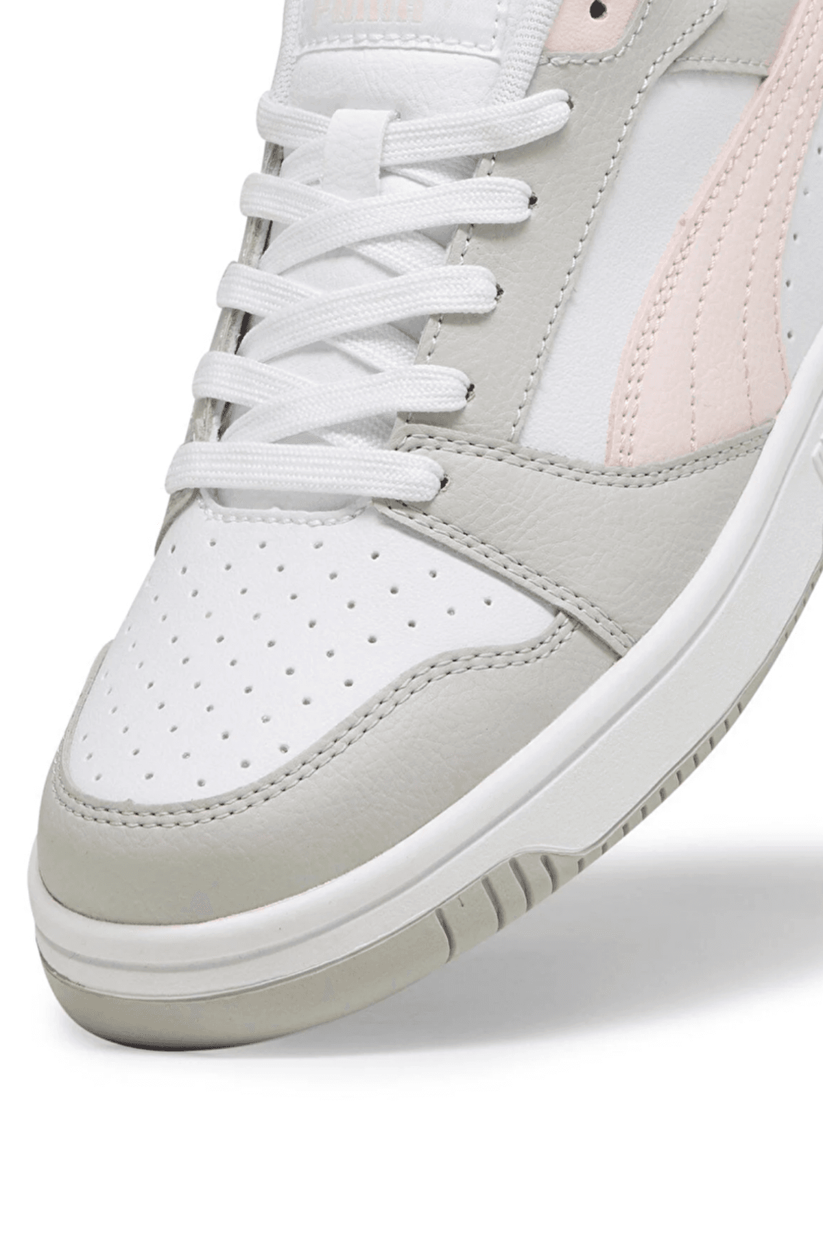 Puma Rebound V6 Low Beyaz- Gri Sneaker 39232808