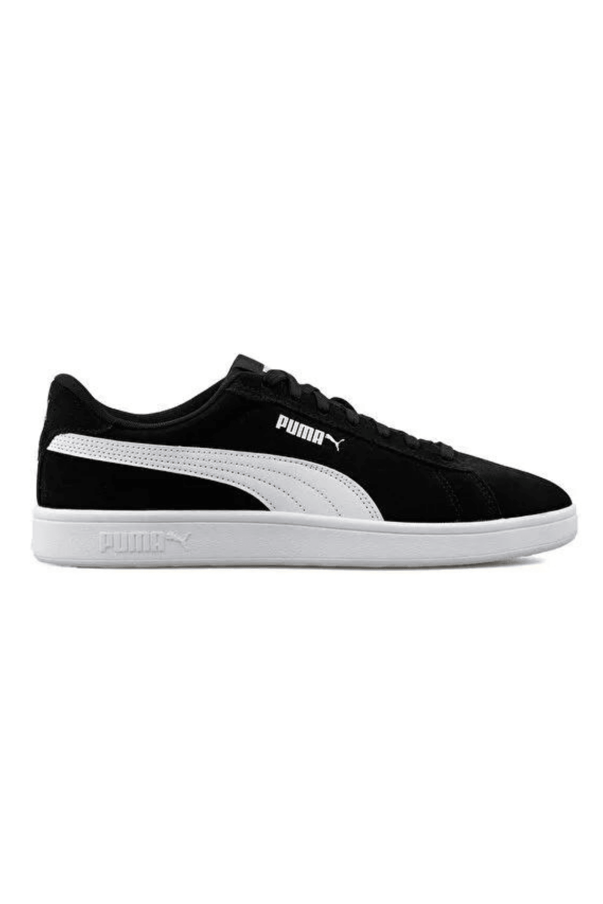 Puma Erkek Süet Smash 3.0 Erkek Siyah Sneaker