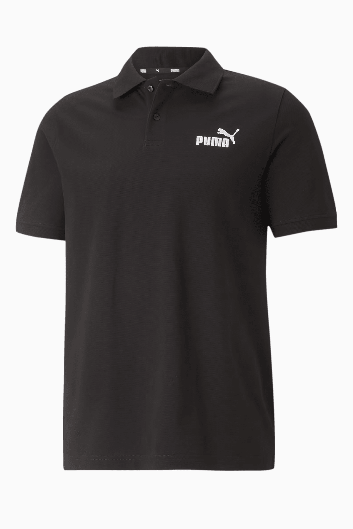 Puma Essentials Pique Siyah Erkek Polo Tişört