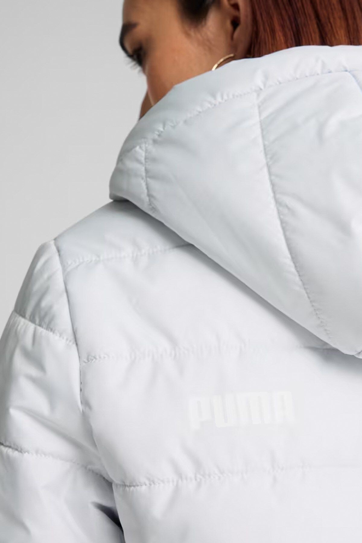 Puma ESS Padded Jacket Şişme Buz Mavisi Kadın Mont