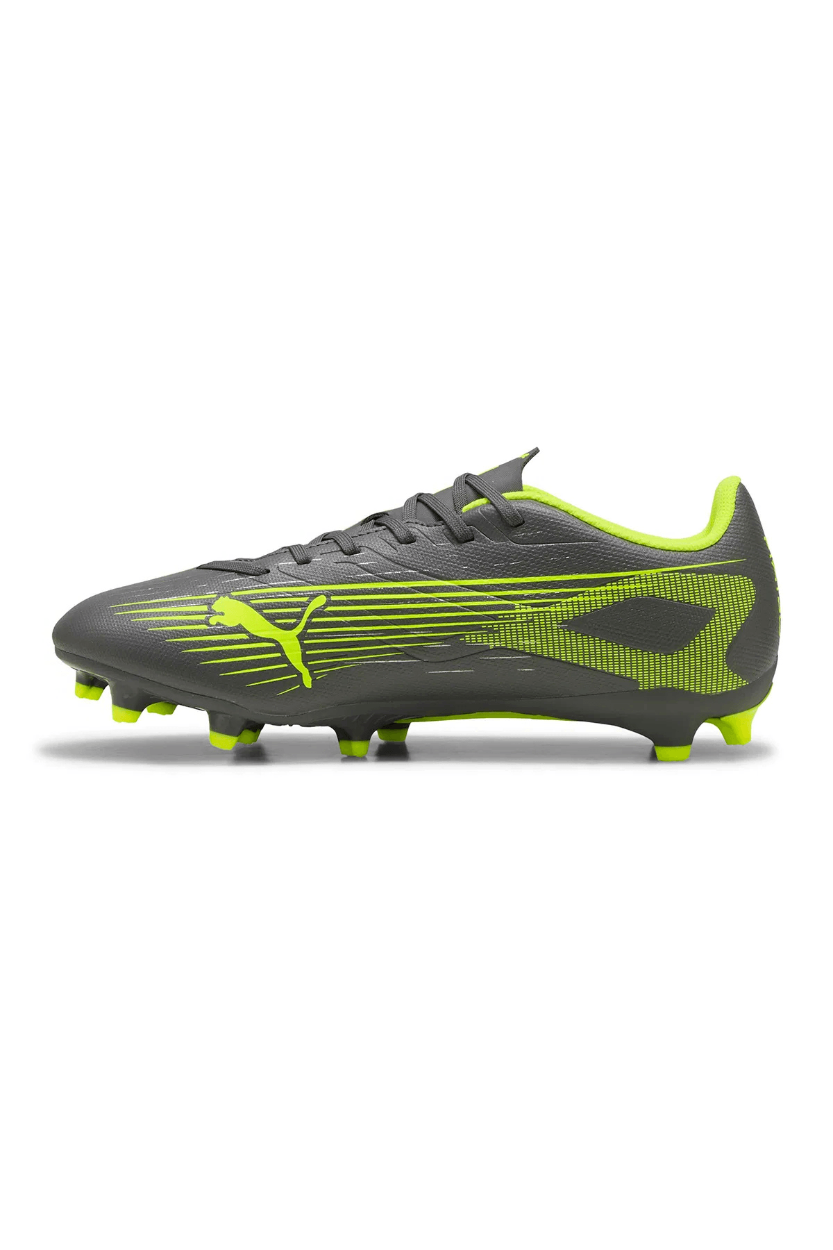 Puma ULTRA 5 PLAY FG/AG Erkek Gri - Yeşil Krampon 10816903
