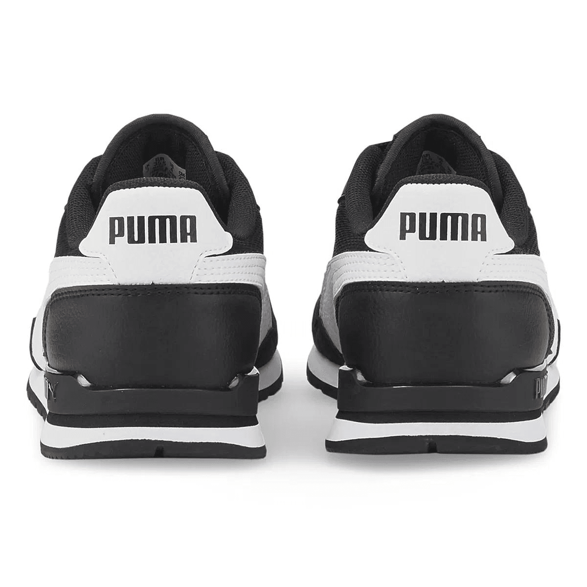 Puma St Runner V3 Mesh Jr Siyah Ayakkabı